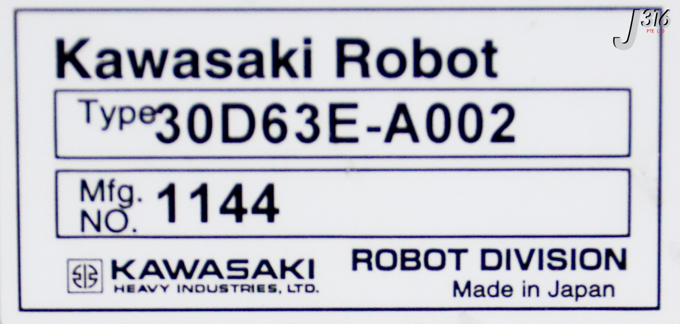37979 KAWASAKI ROBOT CONTROLLER 30D63E-A002 | eBay